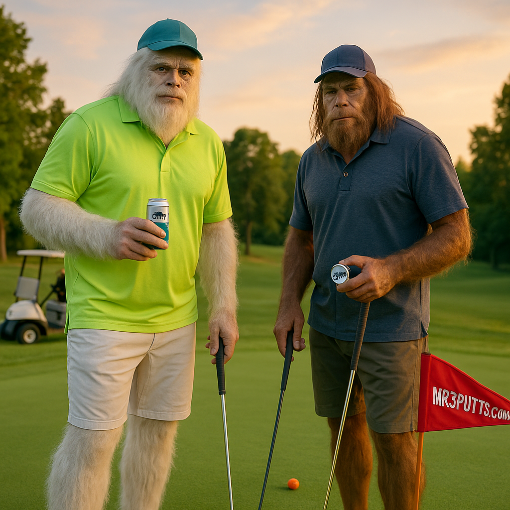 Mr3Putts Yeti and Bigfoot Golfing